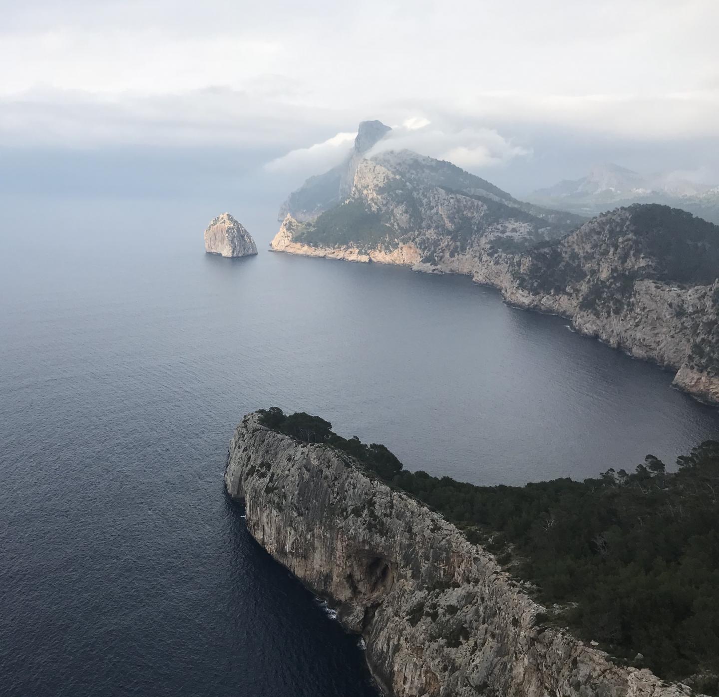 Carbonate coastal morphology in Mallorca