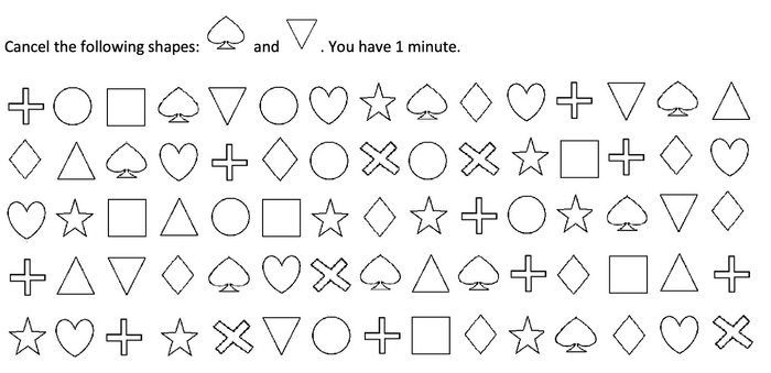 dementia cognitive test