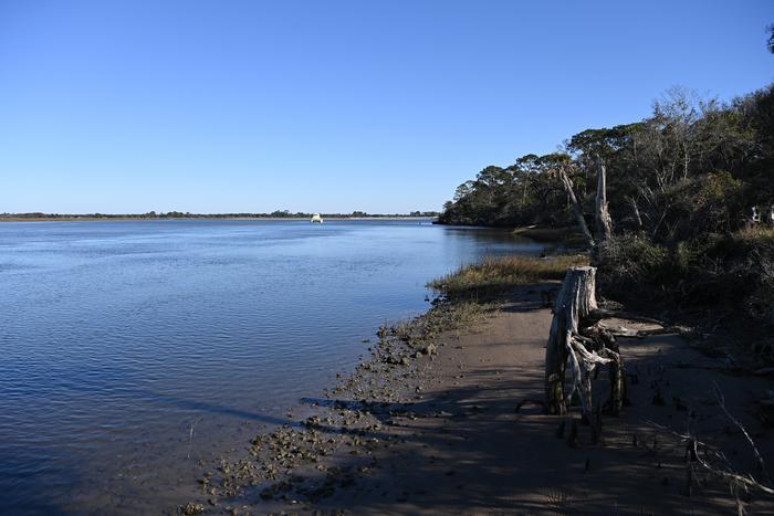 Timucuan Ecological and Historic Preserve coastline