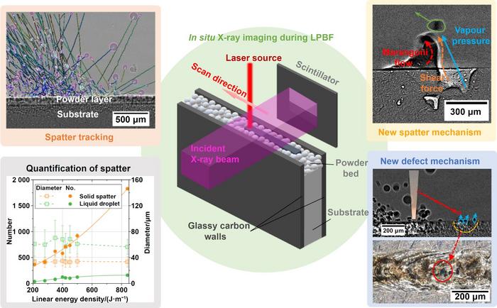 Observation of spatter dynamics during LPBF