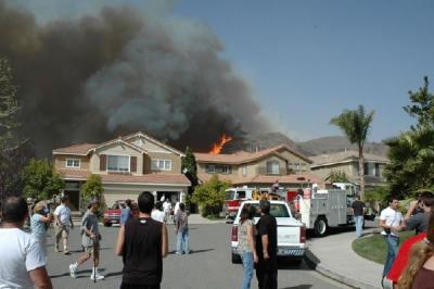 Santiago Canyon Fire