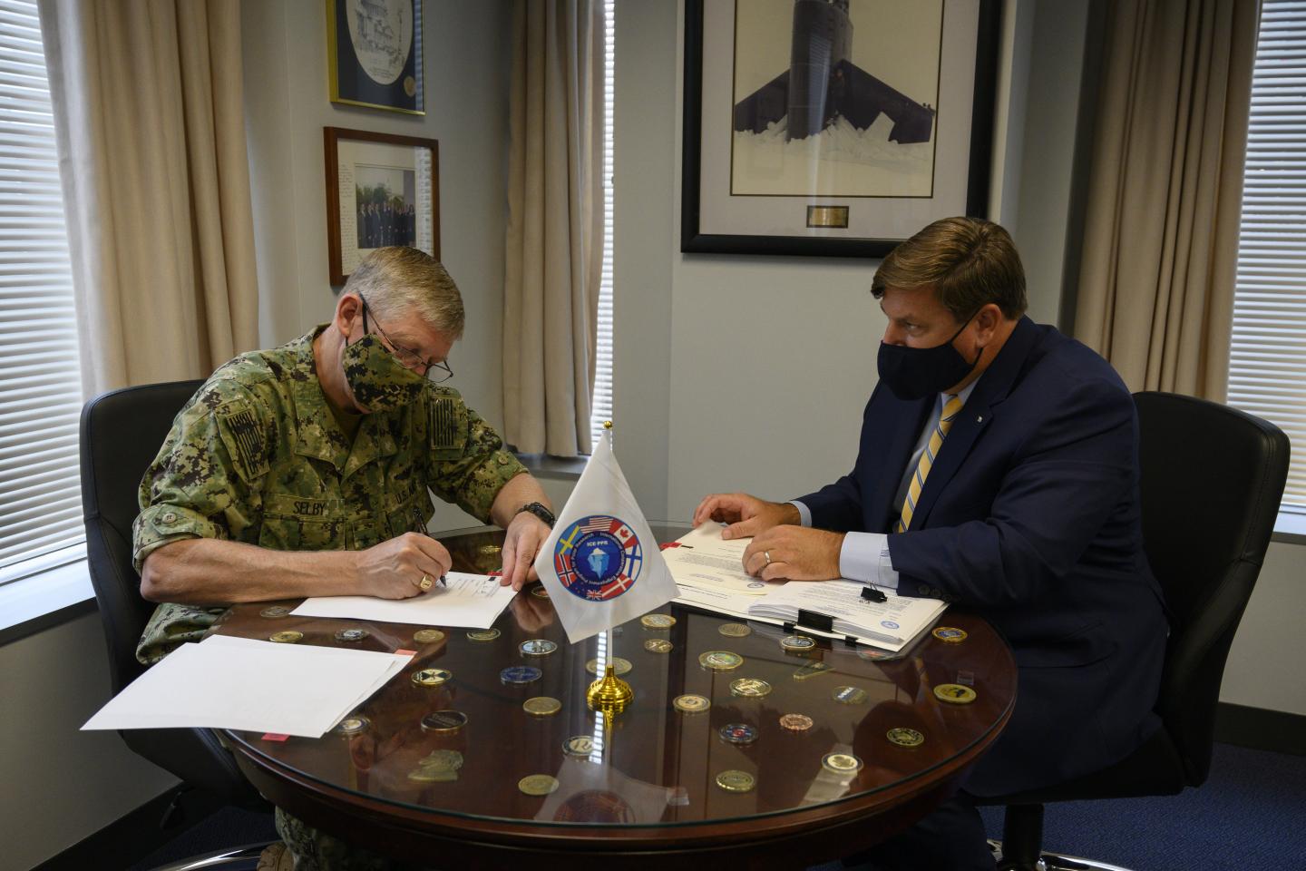 Chief of Naval Research Signs International Cooperative Engagement Program for Polar Research