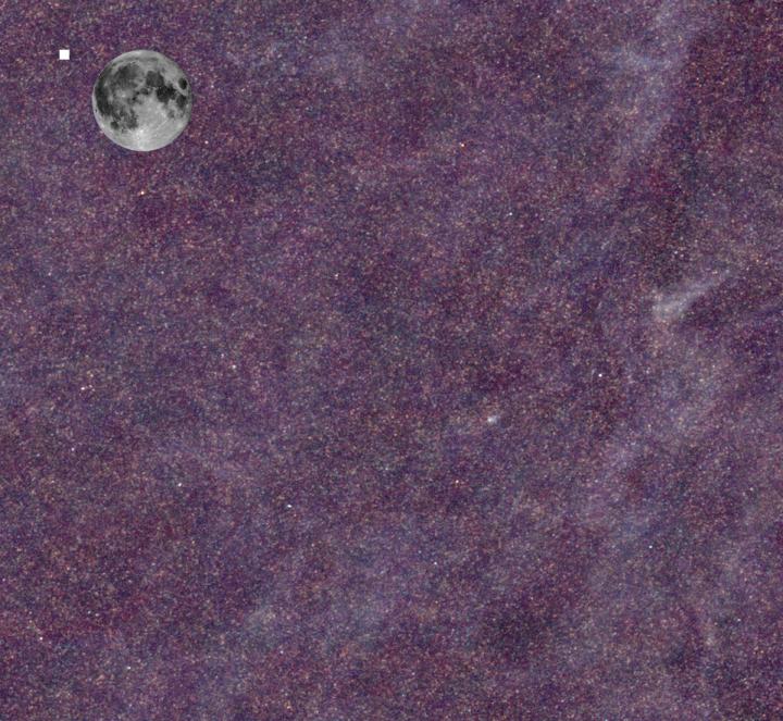 A Snapshot of the Sky Taken by the Herschel Space Telescope