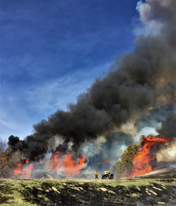 Loess Canyon Fire