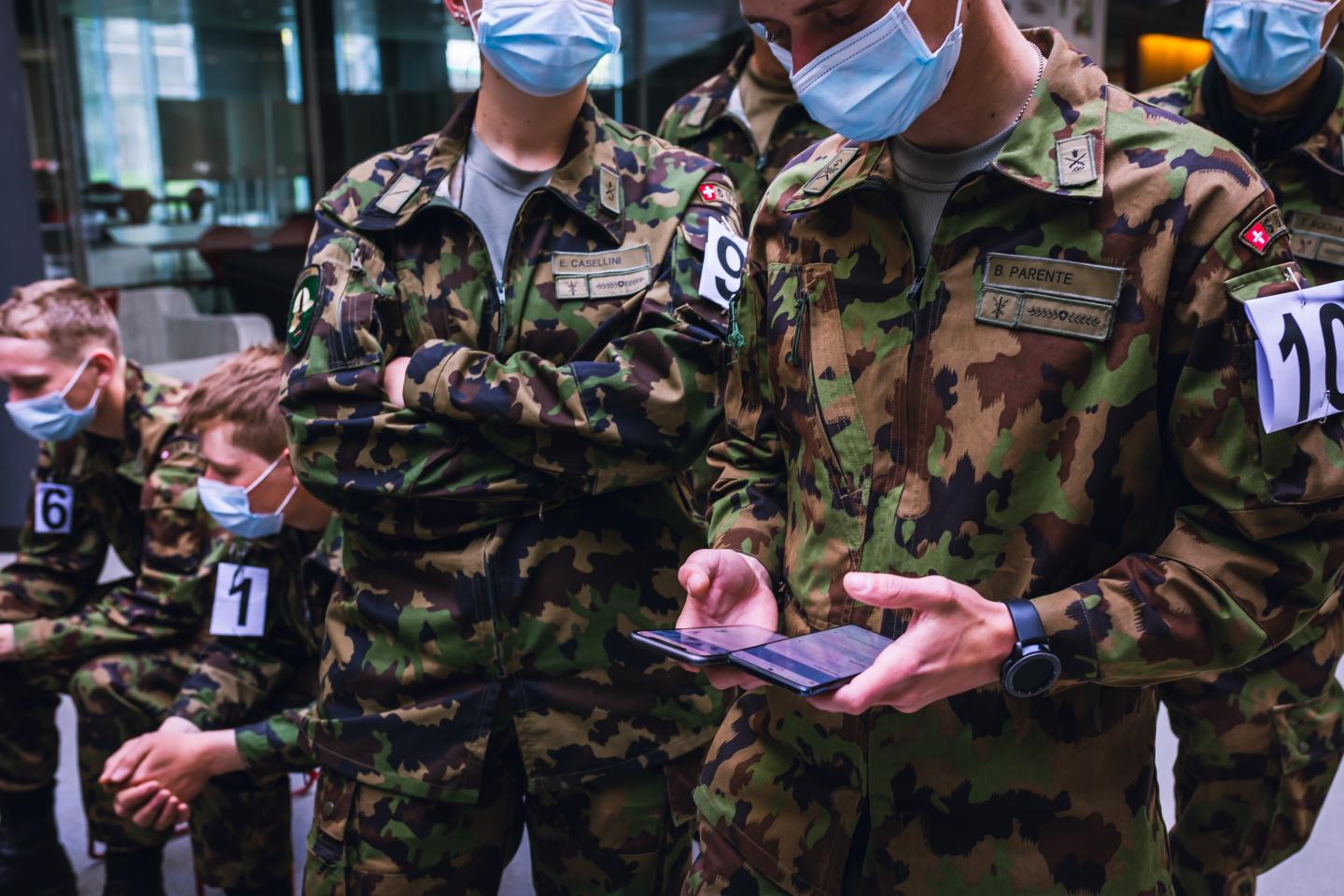 Swiss Army Soldiers Test A Decentralized, Privacy-Preserving Proximity Tracing App