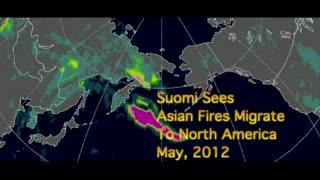 Asian Fires Migrate to North America