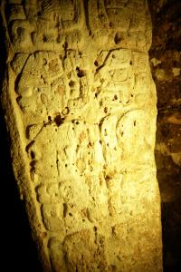 Stela 44 Glyphs -- Maya King Chak Took Ich'aak