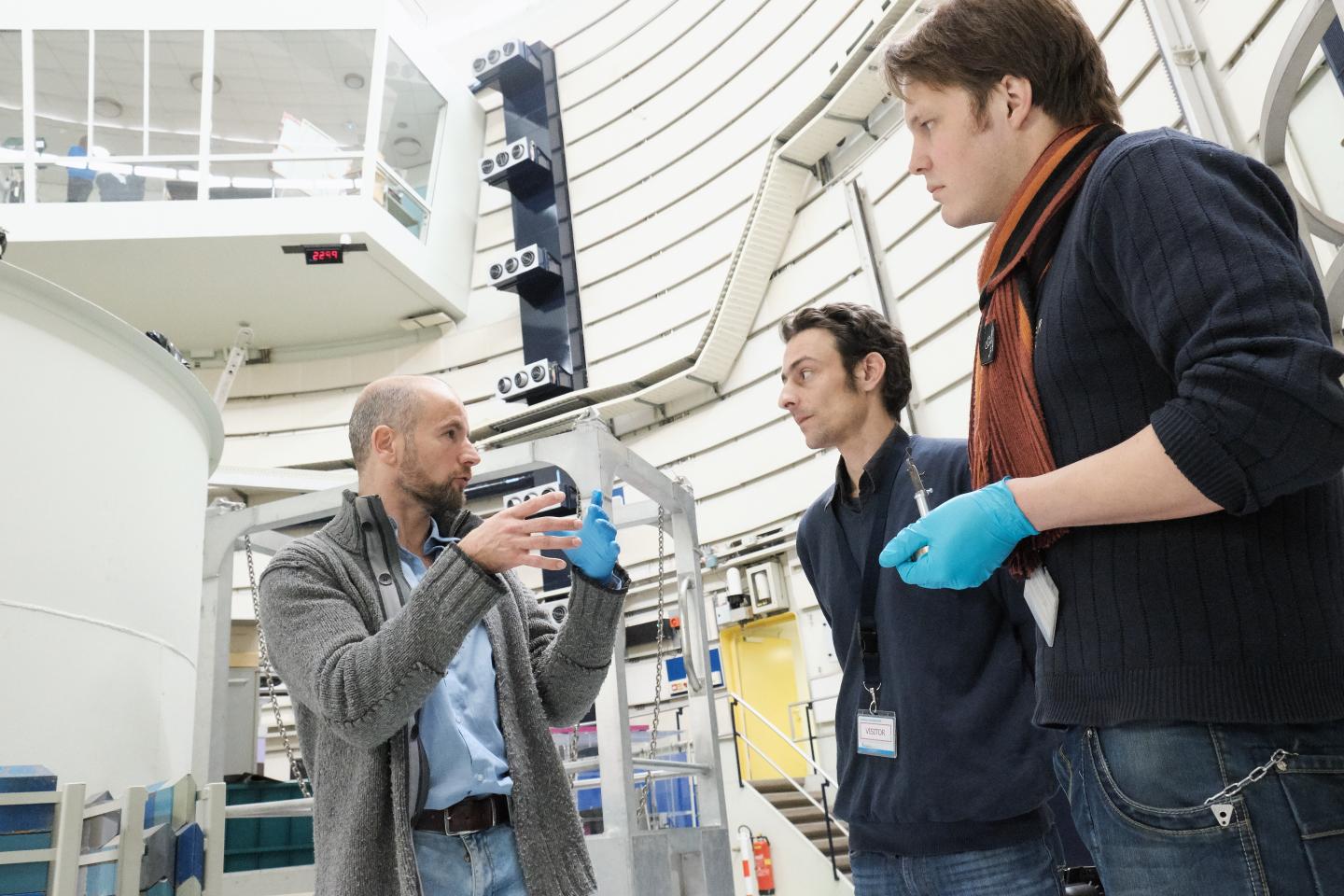 At the Reactor Institute Delft