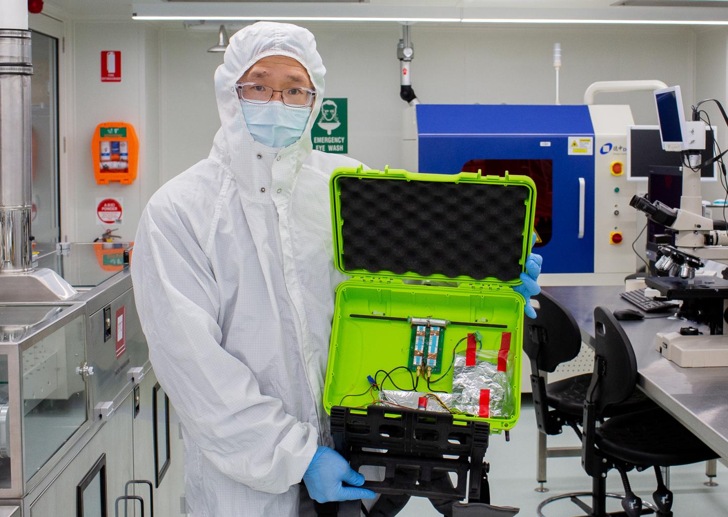 MAPrad prototype in the lab