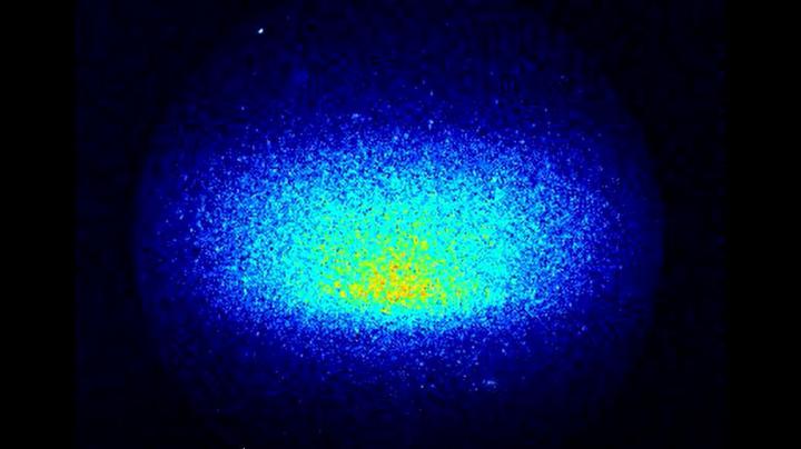 Packet of Hydroxyl Radical Molecules Hitting a Liquid Surface