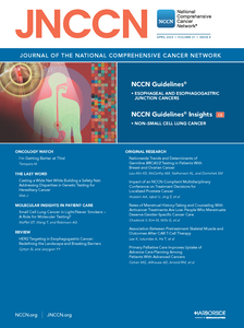 JNCCN Cover, April 2023