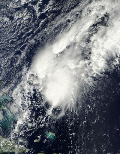 NASA Visible Image of Tropical Storm Patty