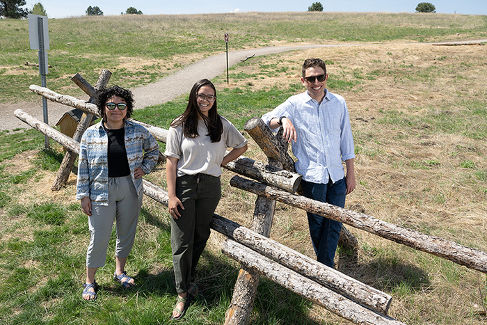 Trailhead as Art: UM Student Researchers Create Signs With Impact