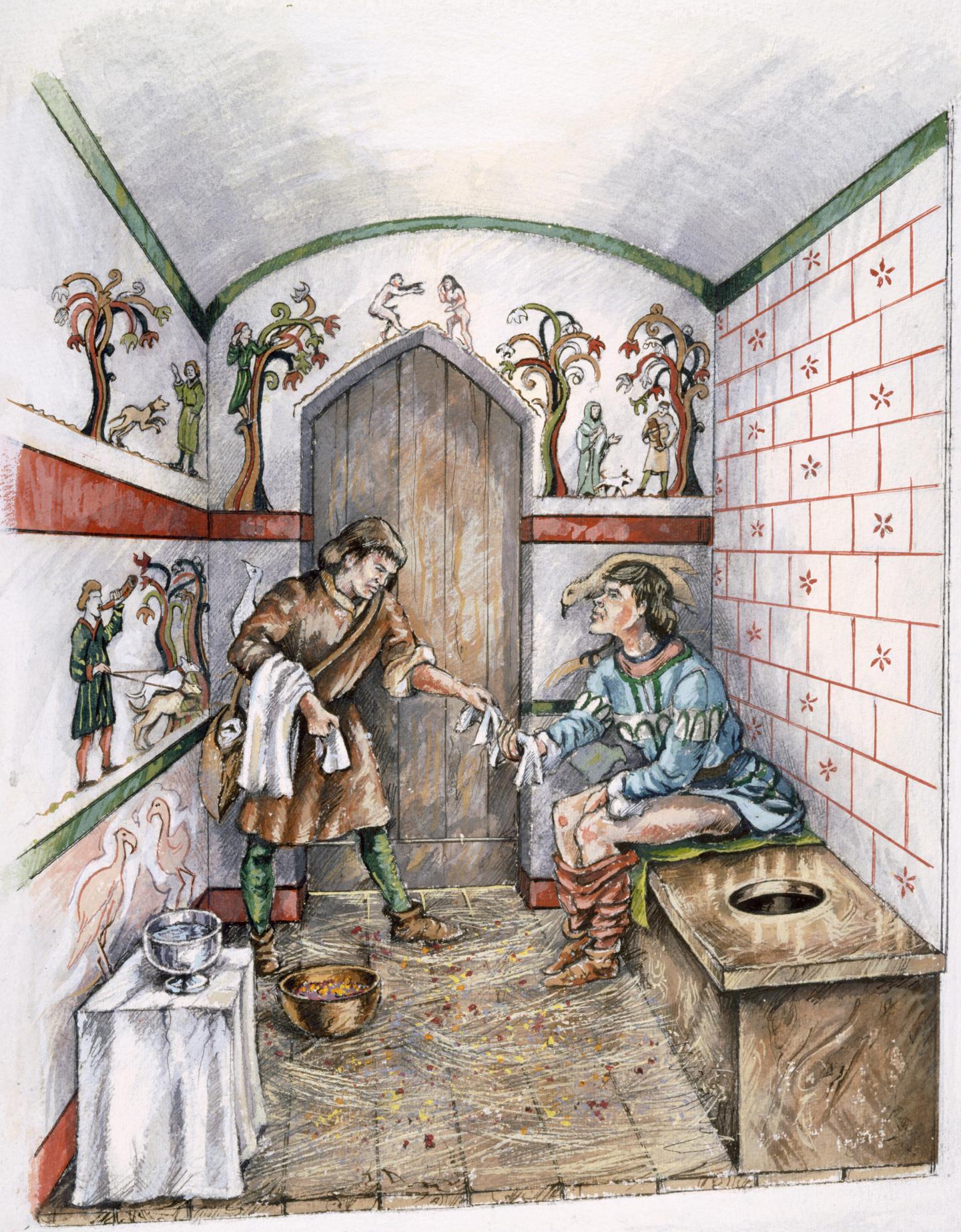 Medieval Latrine [IMAGE] EurekAlert! Science News Releases
