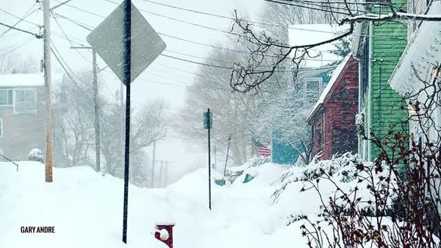 NASA Catches April 1 Nor'easter over New England