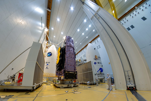 Webb Placed on Top of Ariane 5