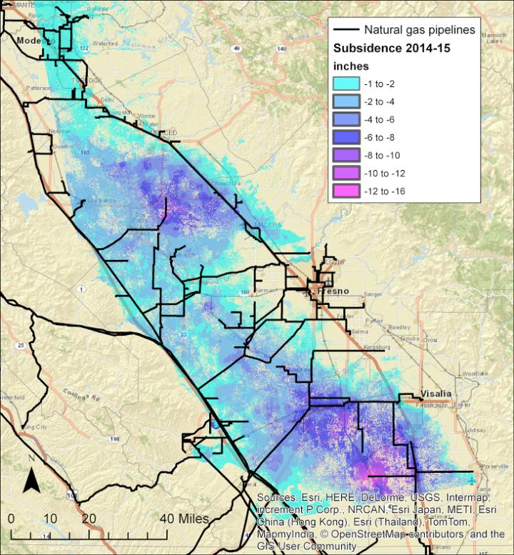 California Land Subsidence