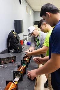 Toy cars simulate the large hadron collider