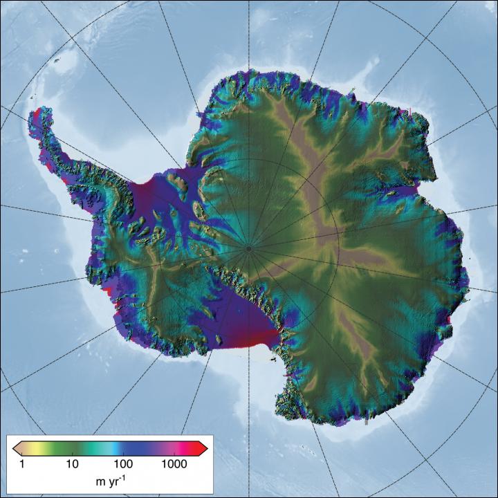 Simulation of Antarctic Ice Sheet