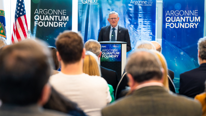 Paul Kearns welcomes Foundry guests