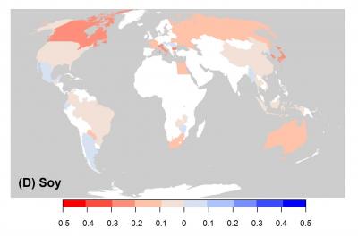 A Warmer Temperatures Slowing Global Crop Production (1 of 5)