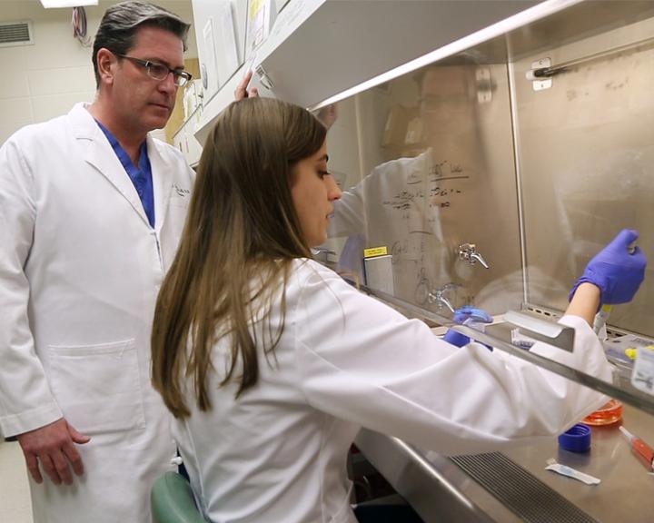 John Sampson and Kristen Batich