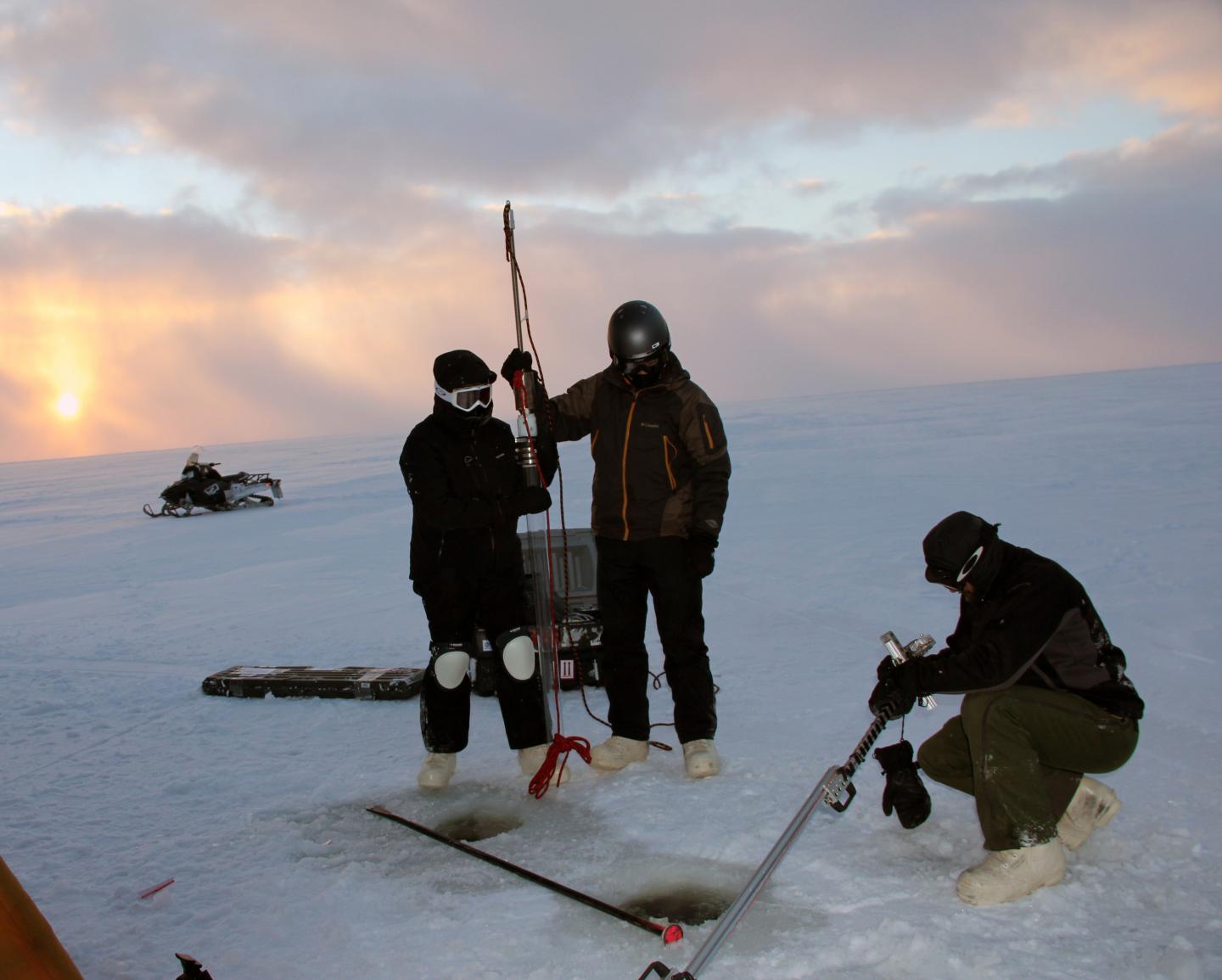 Samping Thermokarst Lake Sediments on the North Slope of Alaska