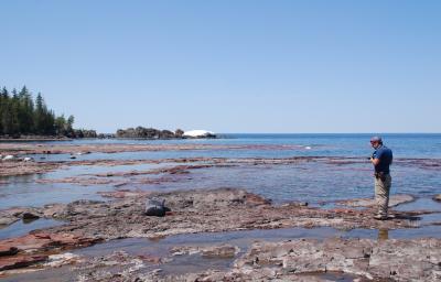 Mamainse Point in Ontario, Canada