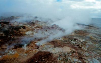 Volcanic Mountaneous Area near Reykjavik, Iceland