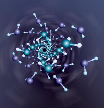 Nano-Ice Double Helix