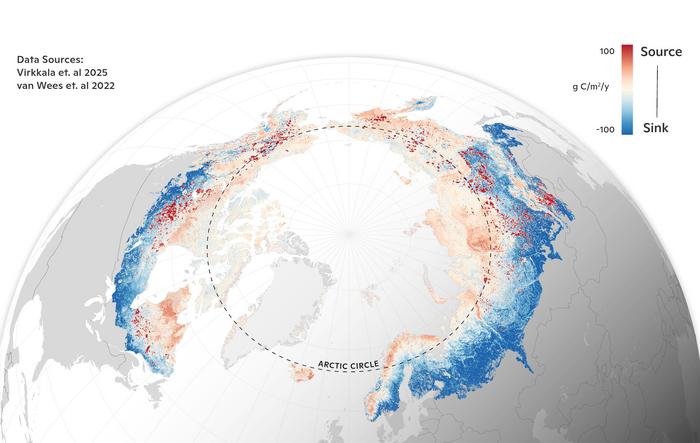 Average terrestrial CO2 balance, 2001-2020