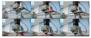 Assembling process of load tray and load chassis