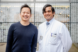 Huu Phuc Nguyen (left) and Deepak Vangala