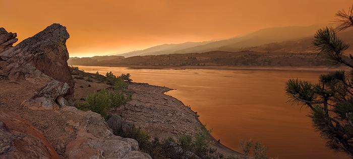 wildfire smoke