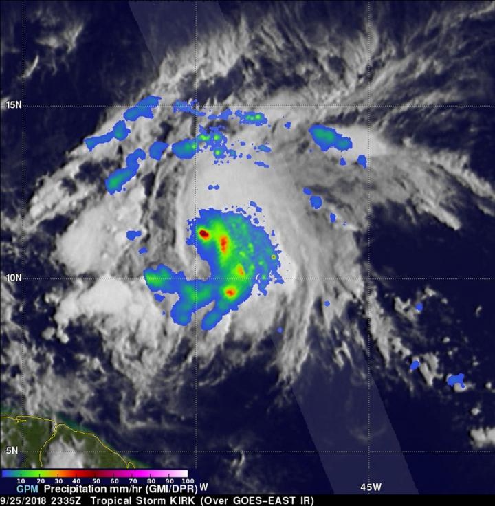 GPM Image of Kirk