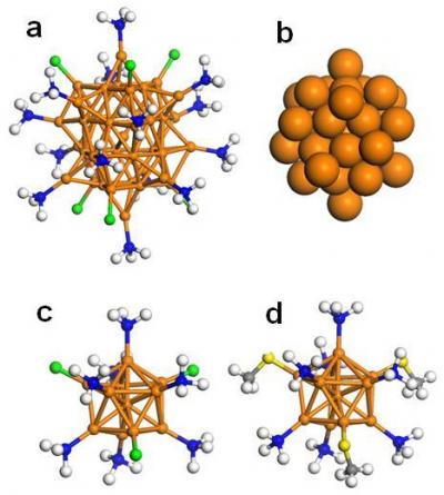 39- and 11-atom Gold Nanoclusters