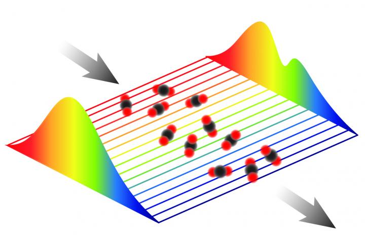 Measuring the Light Absorption of Different Gas Molecules