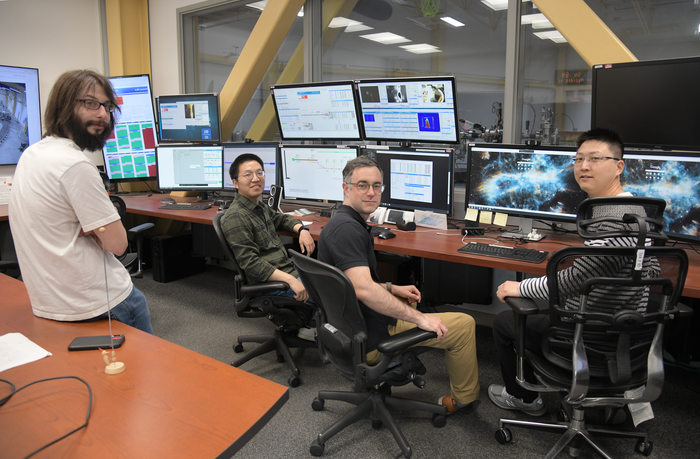 Research team at SIX beamline at NSLS-II