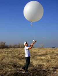 Weather Balloon Launch for Inversion Study