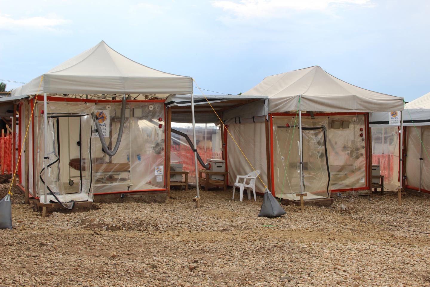 The Ebola Treatment Center in Beni, Democratic Republic of the Congo