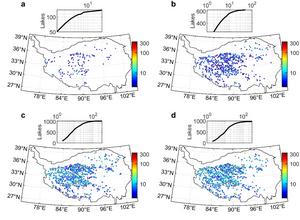 Tibetan Lakes sampled by different geodetic altimetry missions