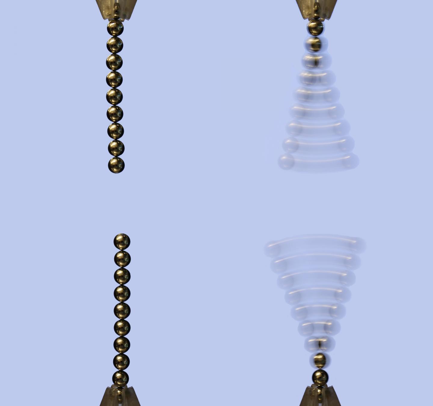 Pairs of Fixed Chains with a Gap in Between