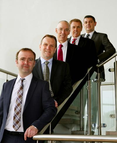 Erik Smyth, Fraser Black, Andrew Mills, David Kilshaw OBE, and Stephen Currie, Insignia Technologies