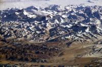 Himalayas along Tibetan Plateau