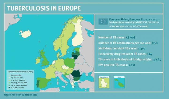 Tuberculosis in Europe 2014