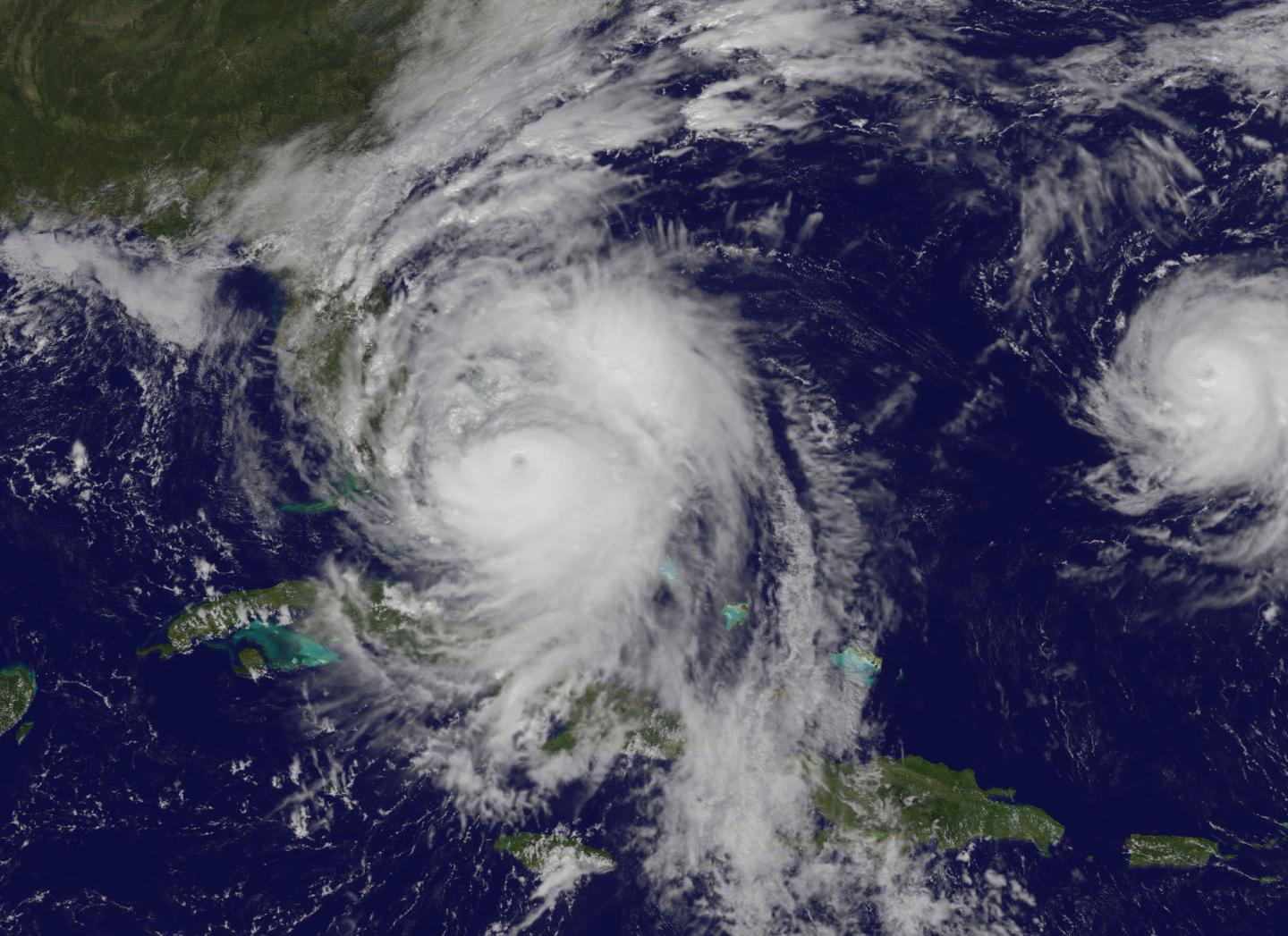 GOES Image of Matthew