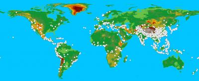 The Global Distribution of Landslides