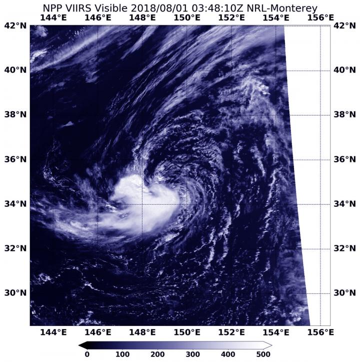 Satellite Image of 16W