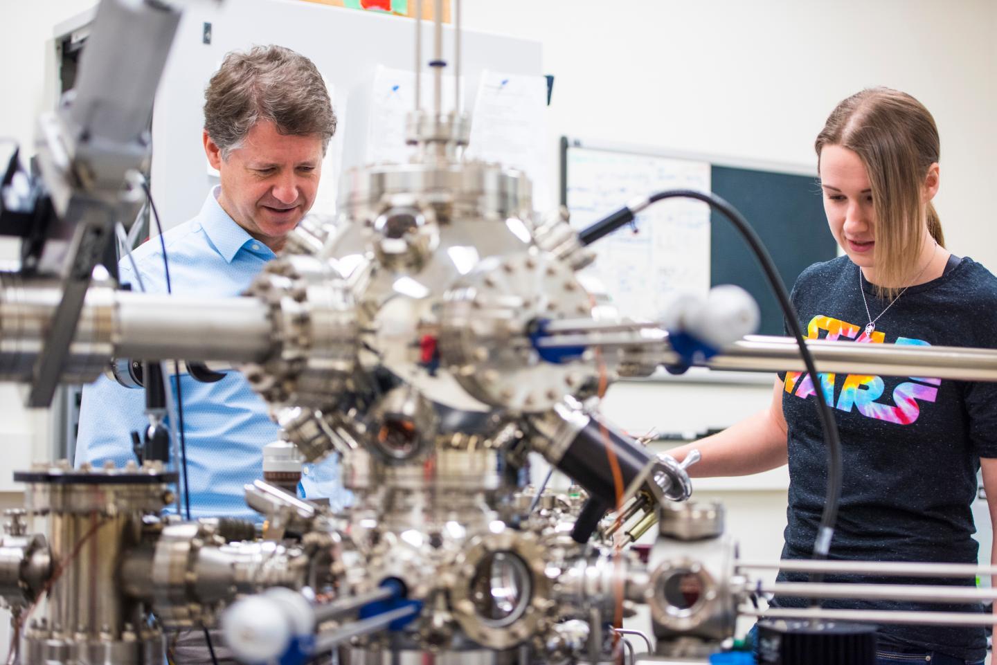 Robert Wolkow and Taleana Huff, University of Alberta
