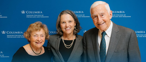 Diana Vagelos, Katrina Armstrong, and Roy Vagelos